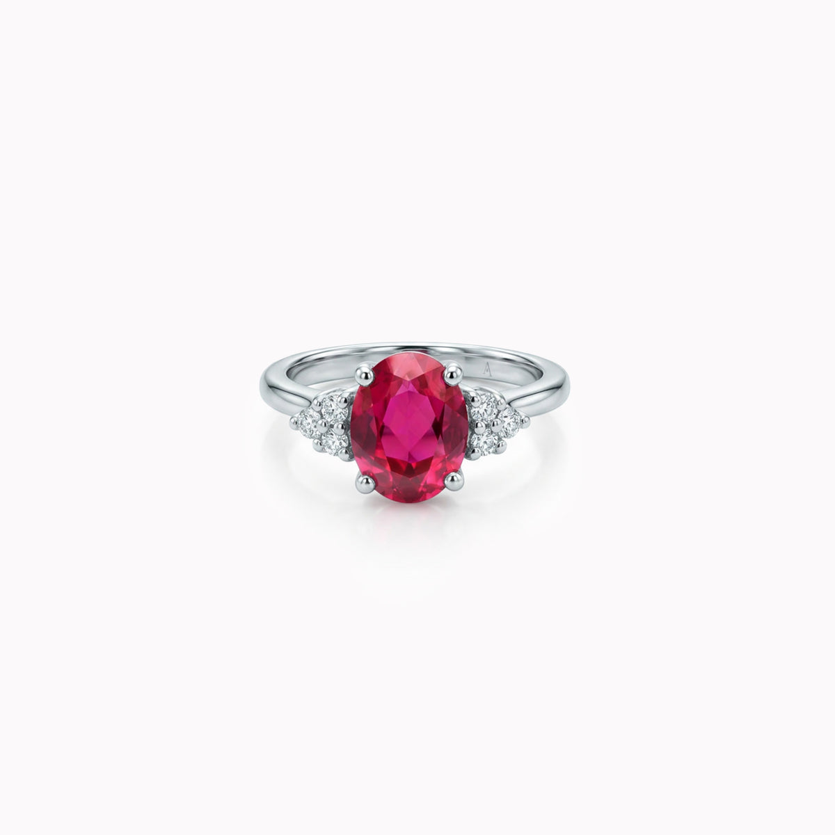 Rouge Baiser - 2.00 carat - platine 950