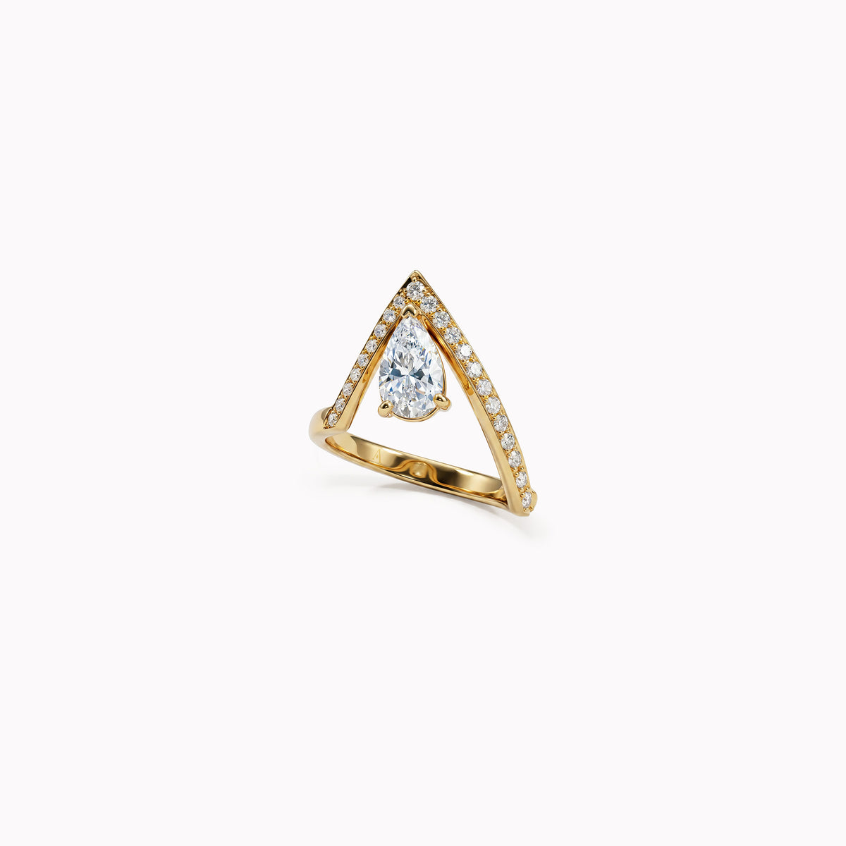 The A-Ring 1.00 Karat -  Gelbgold 18K
