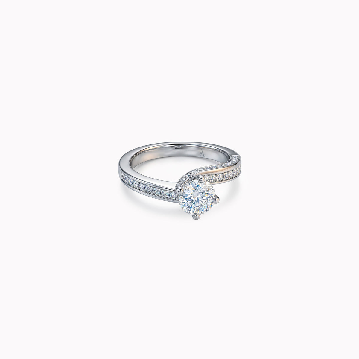 The Great Twist 1.30 carats - or blanc 18k