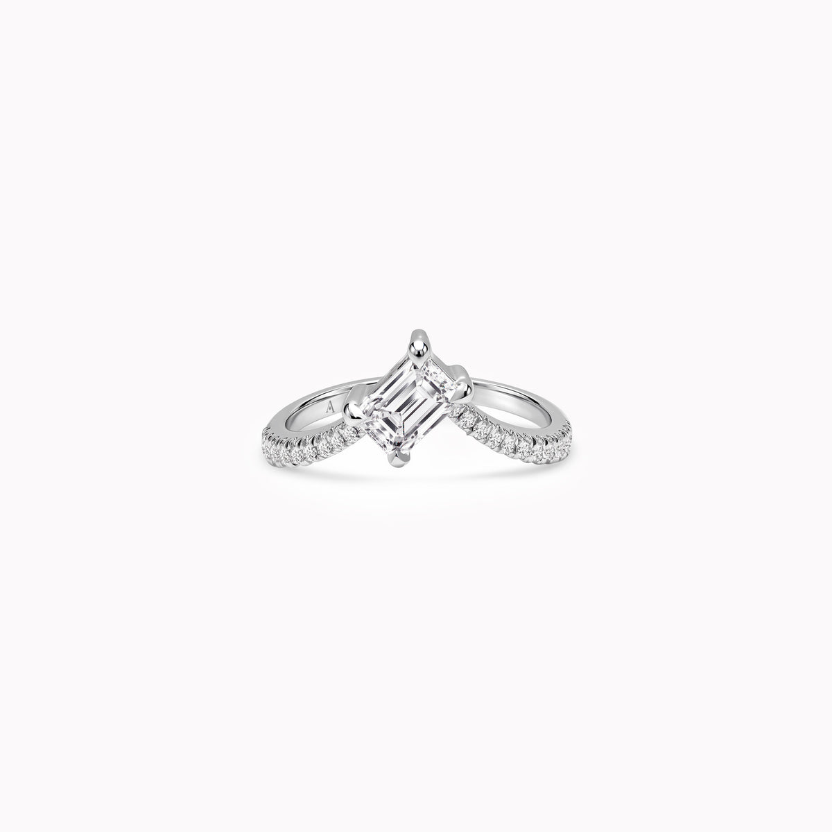 The Fancy Little Ice Skating Girl 1.00 Karat - Weissgold 18K