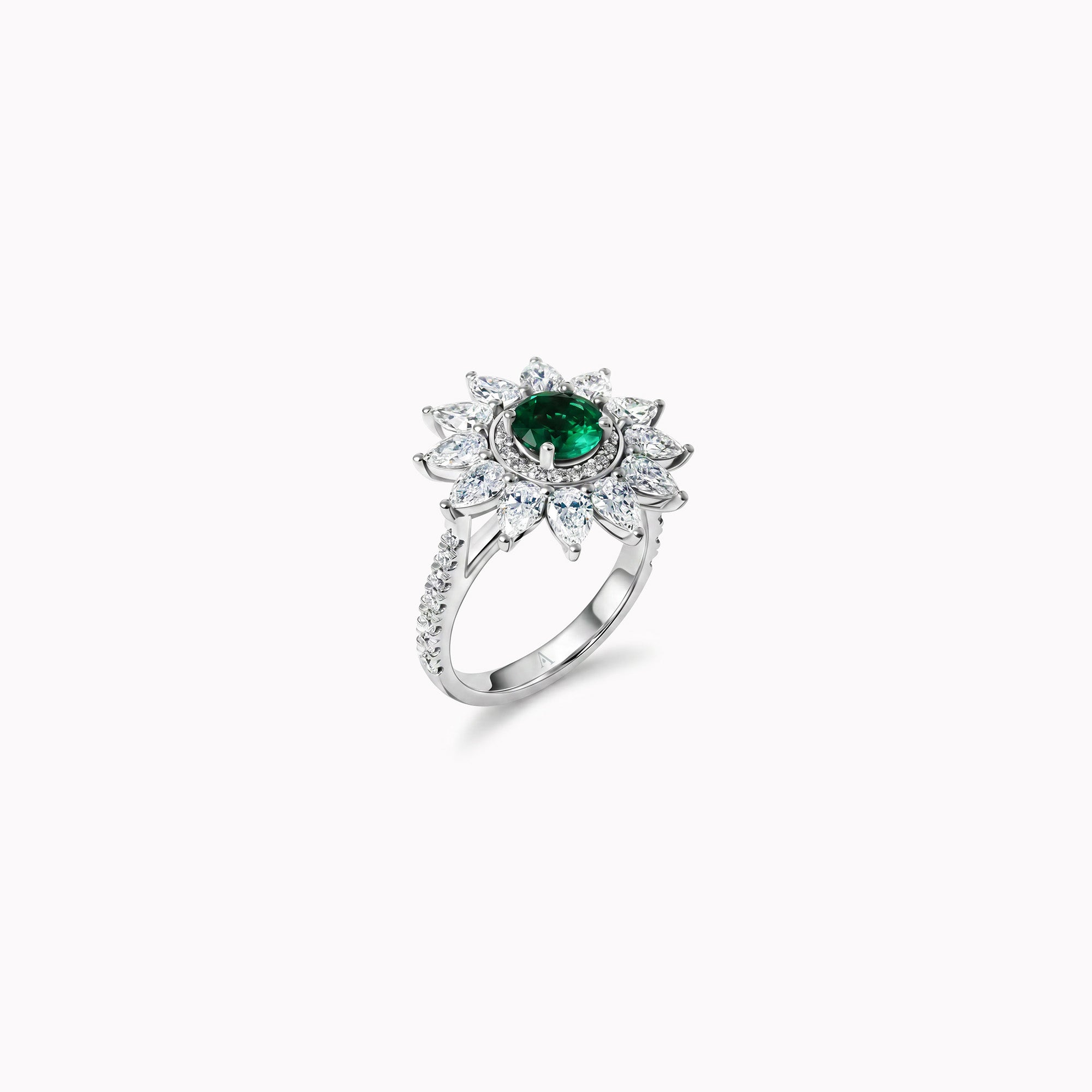 The fantastic Blooming Flower - or blanc 18k