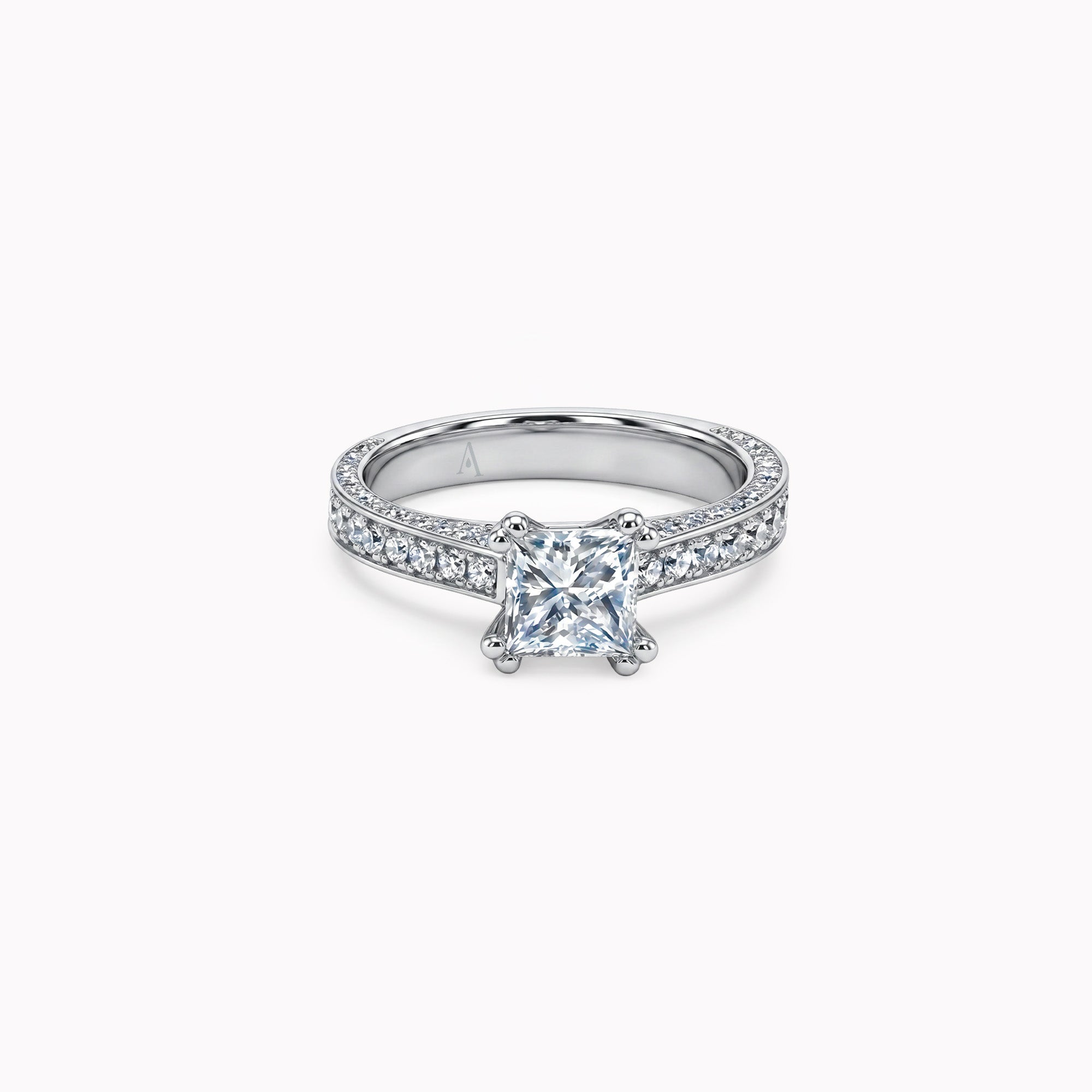 Une Princesse toute la vie 1.00 carats - Platinum 950