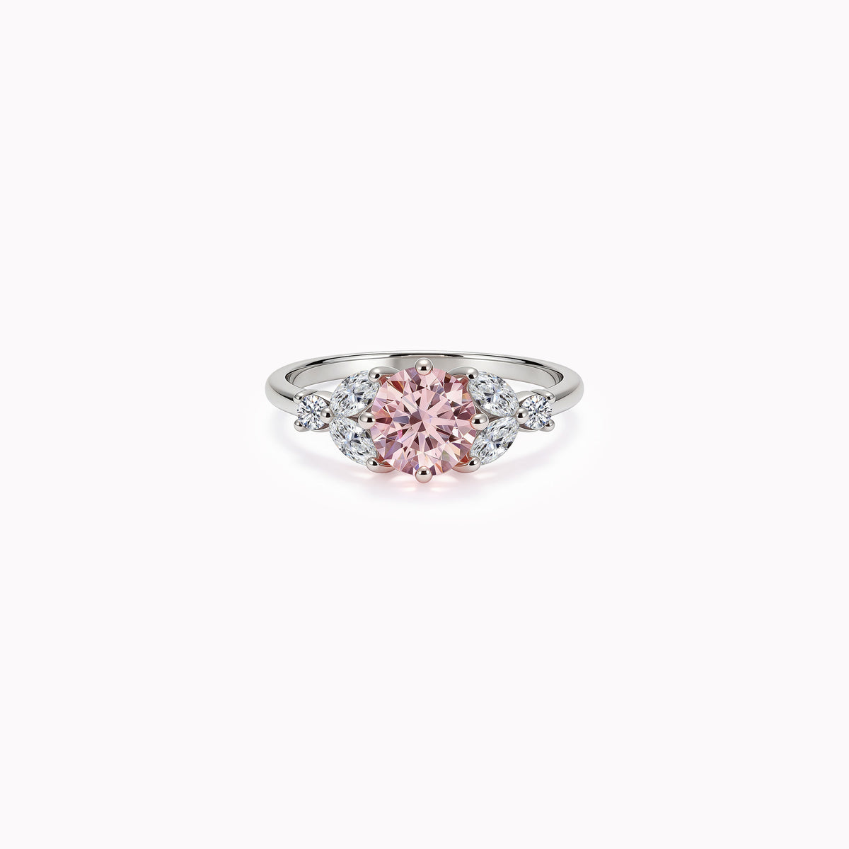 Little Bees 0.75 carat - 18k white gold