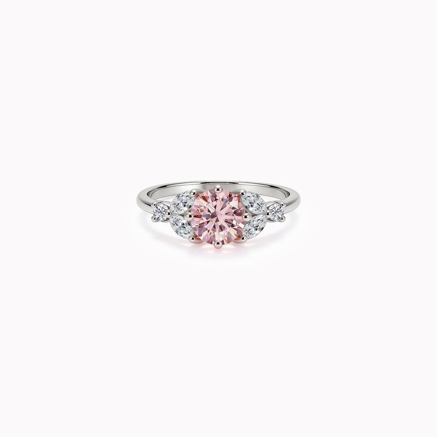 Little Bees 0.75 carat - 18k white gold