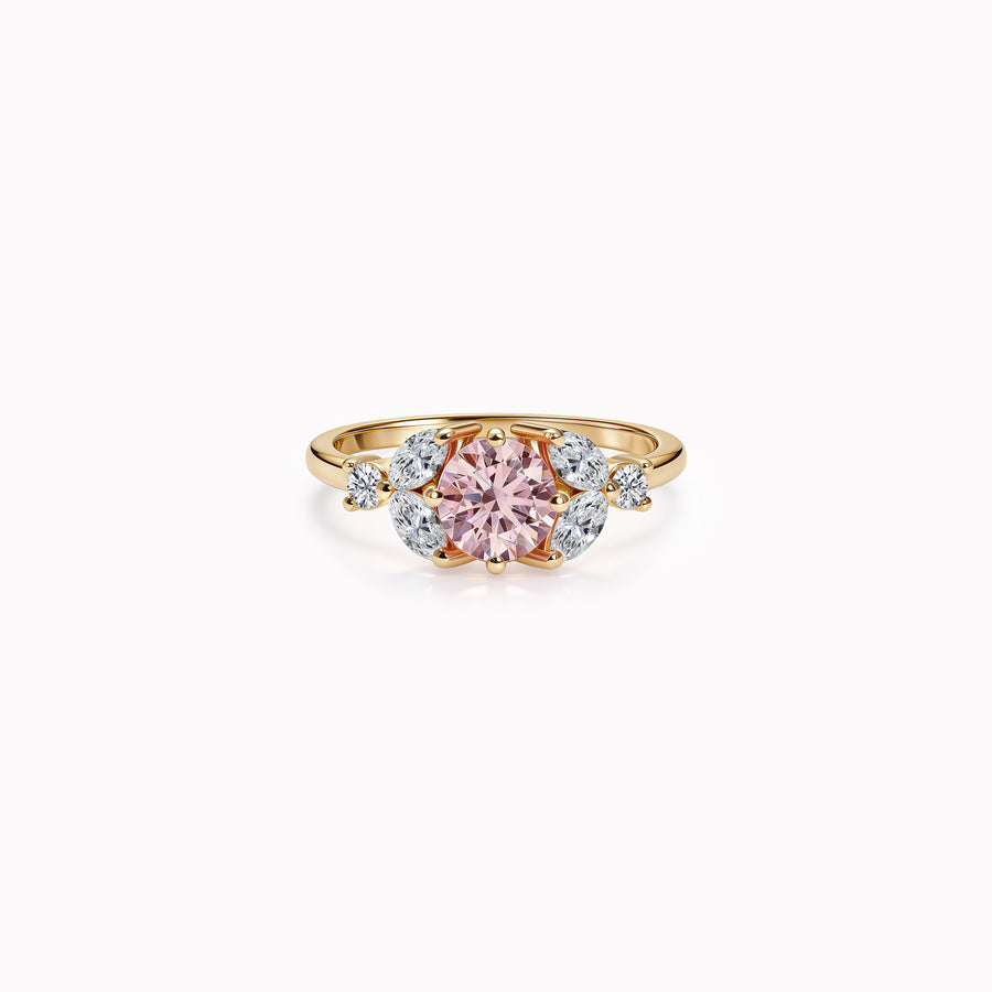 Little Bees  0.75 carat  - Yellow Gold 18k