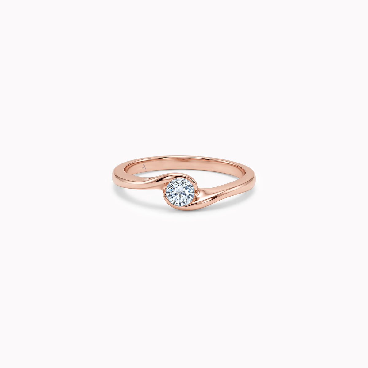 Un Petit Twist 0.25 carats - or rouge 18k