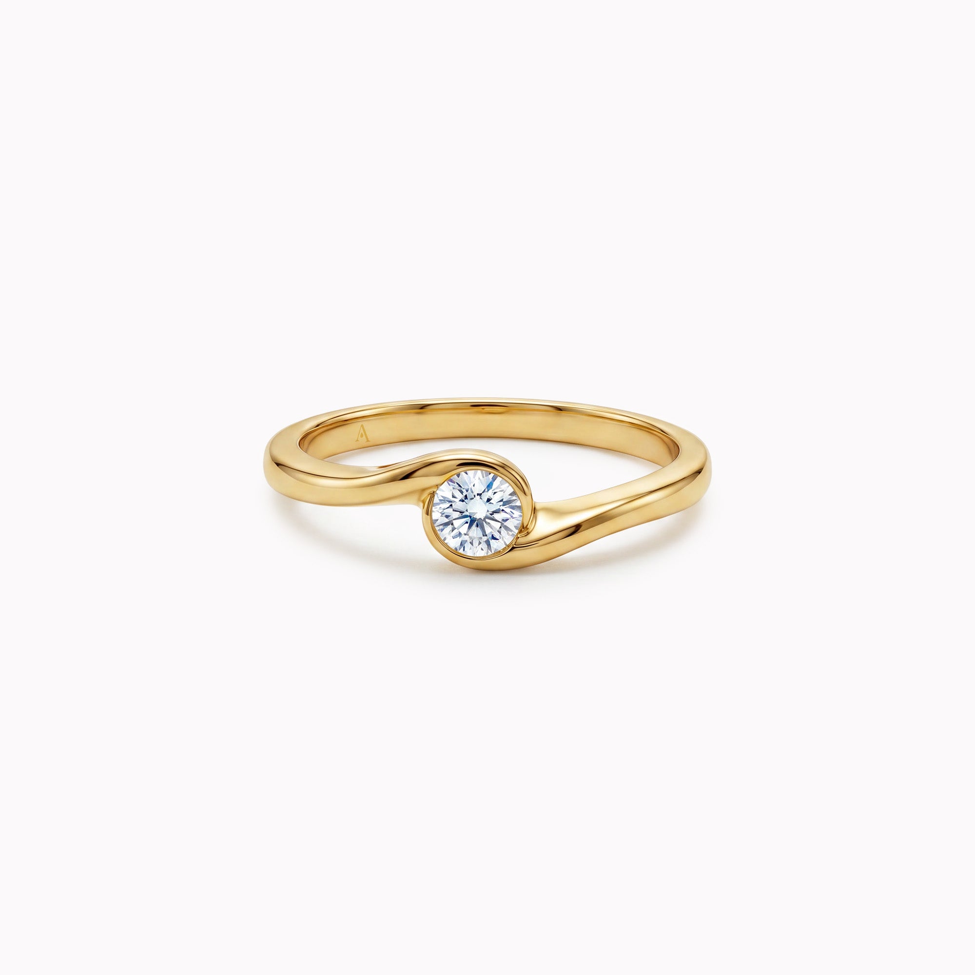 Un Petit Twist 0.25 Karat - Gelbgold 18 K