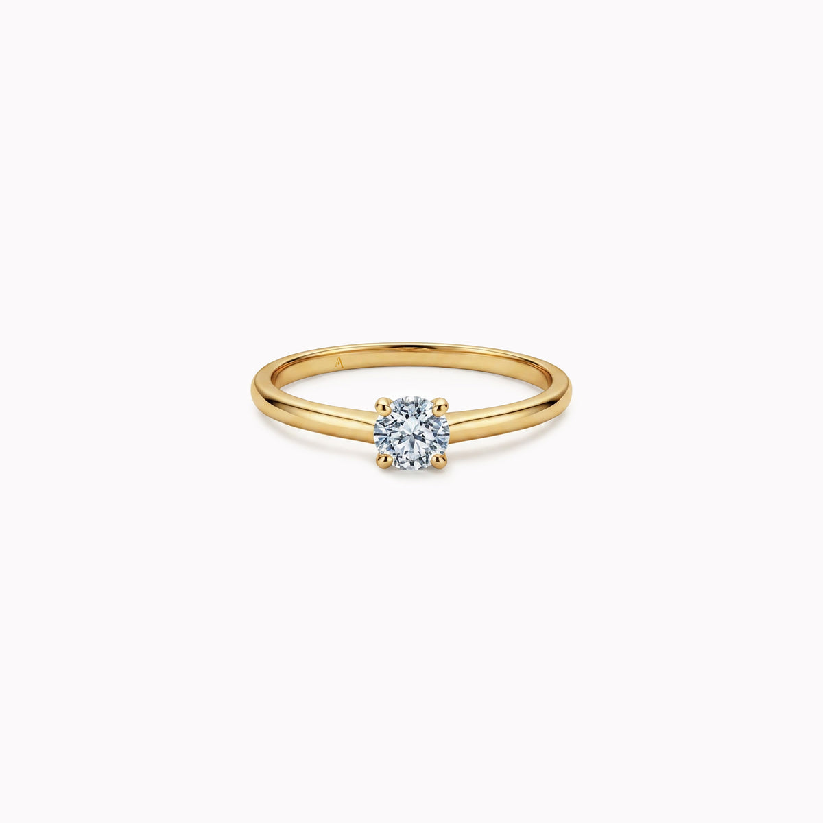 The V-Shape M – 0.30 ct – 18k yellow gold