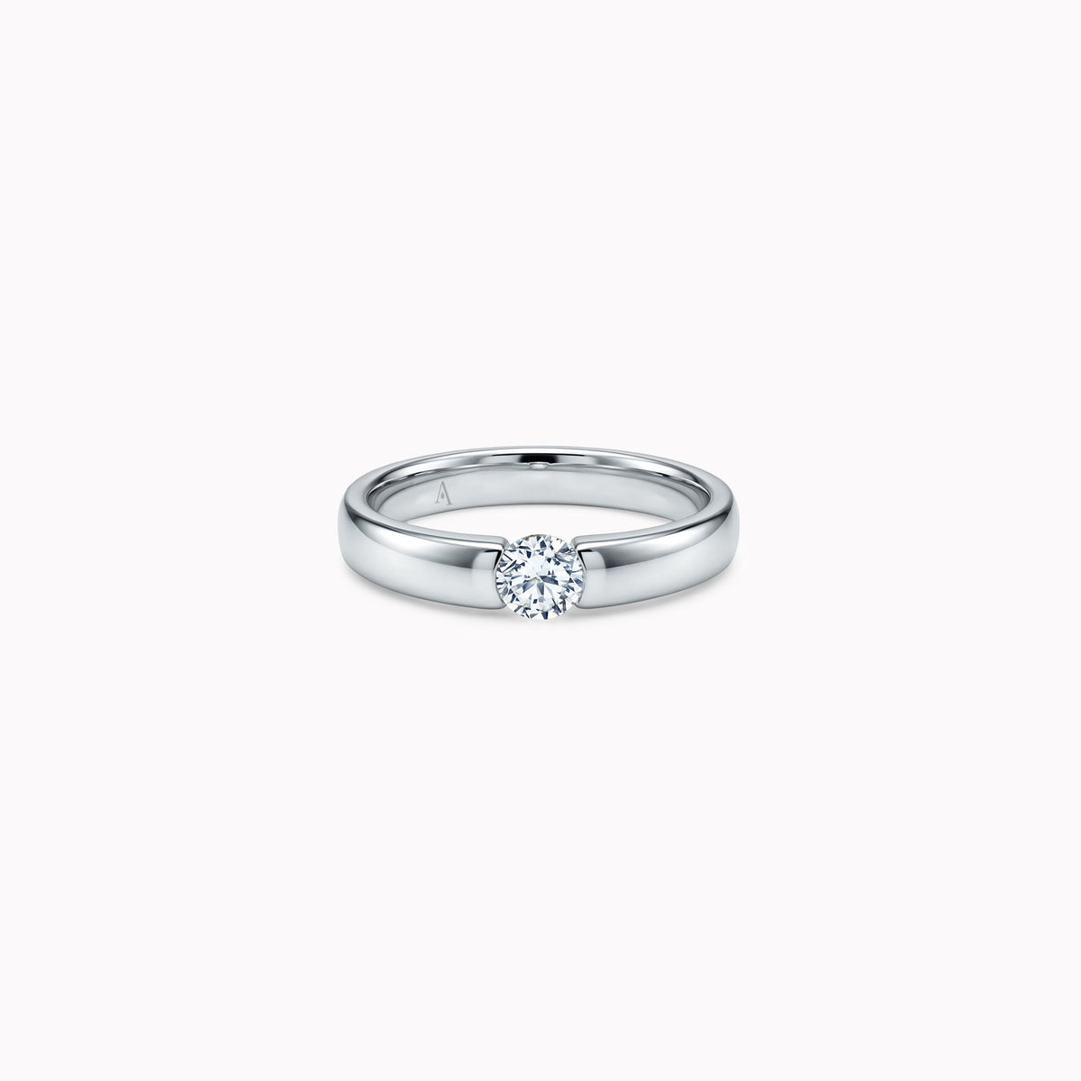 The Minimalist Lady 0.30 carats - or blanc 18k
