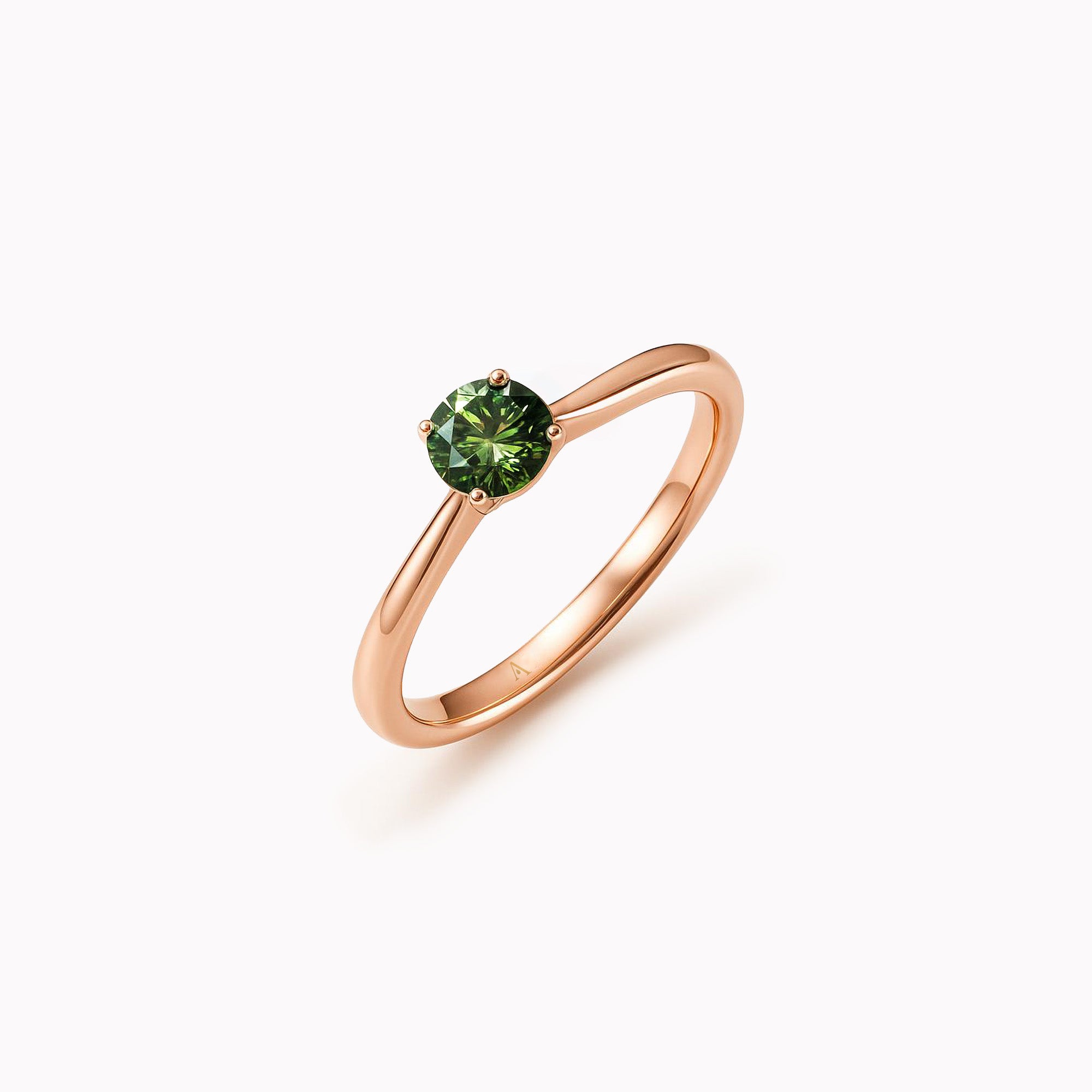 Miss Sweetheart Green  0.50 Karat - Rotgold 18K