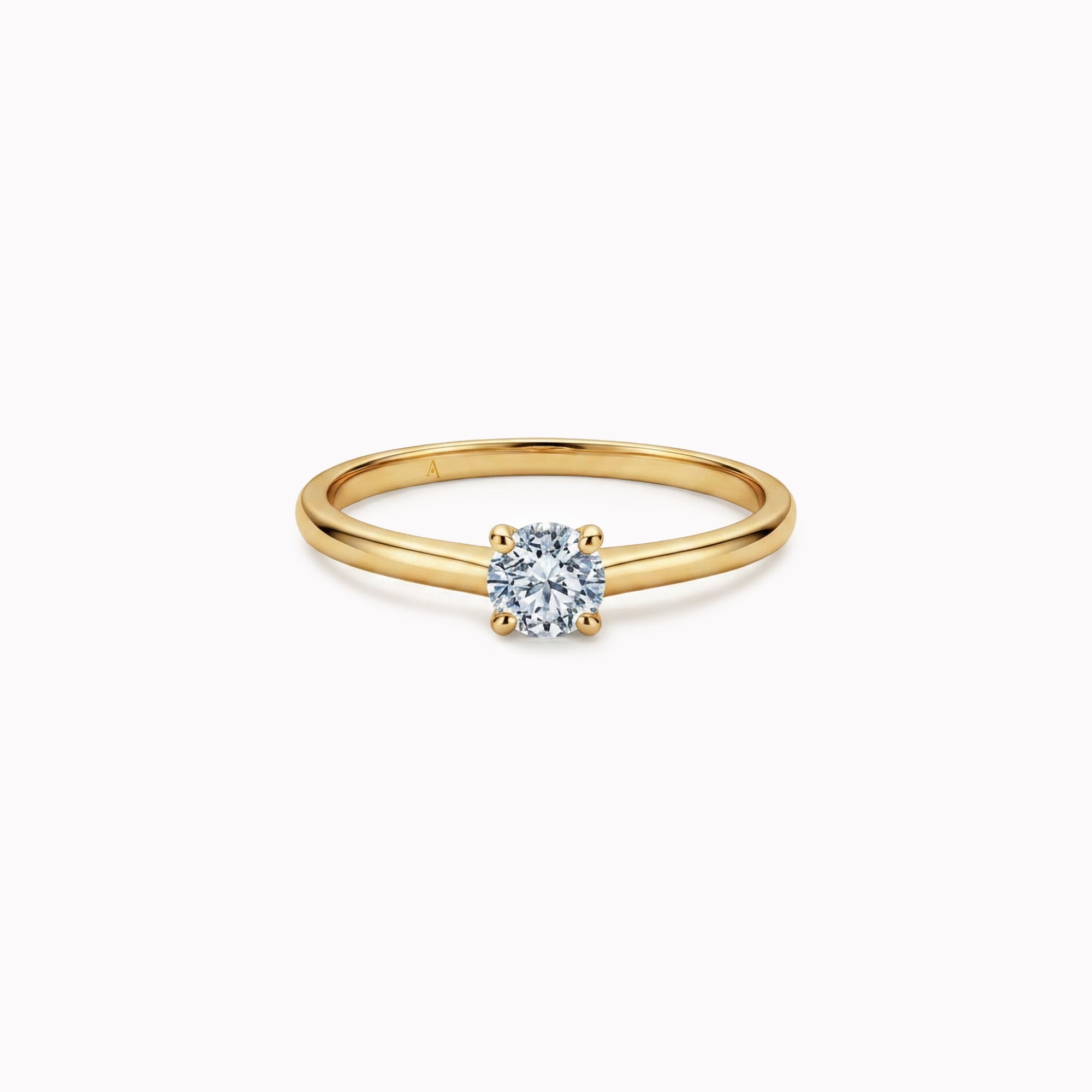 The V-Shape M 0.30 Karat - Gelbgold 18 K