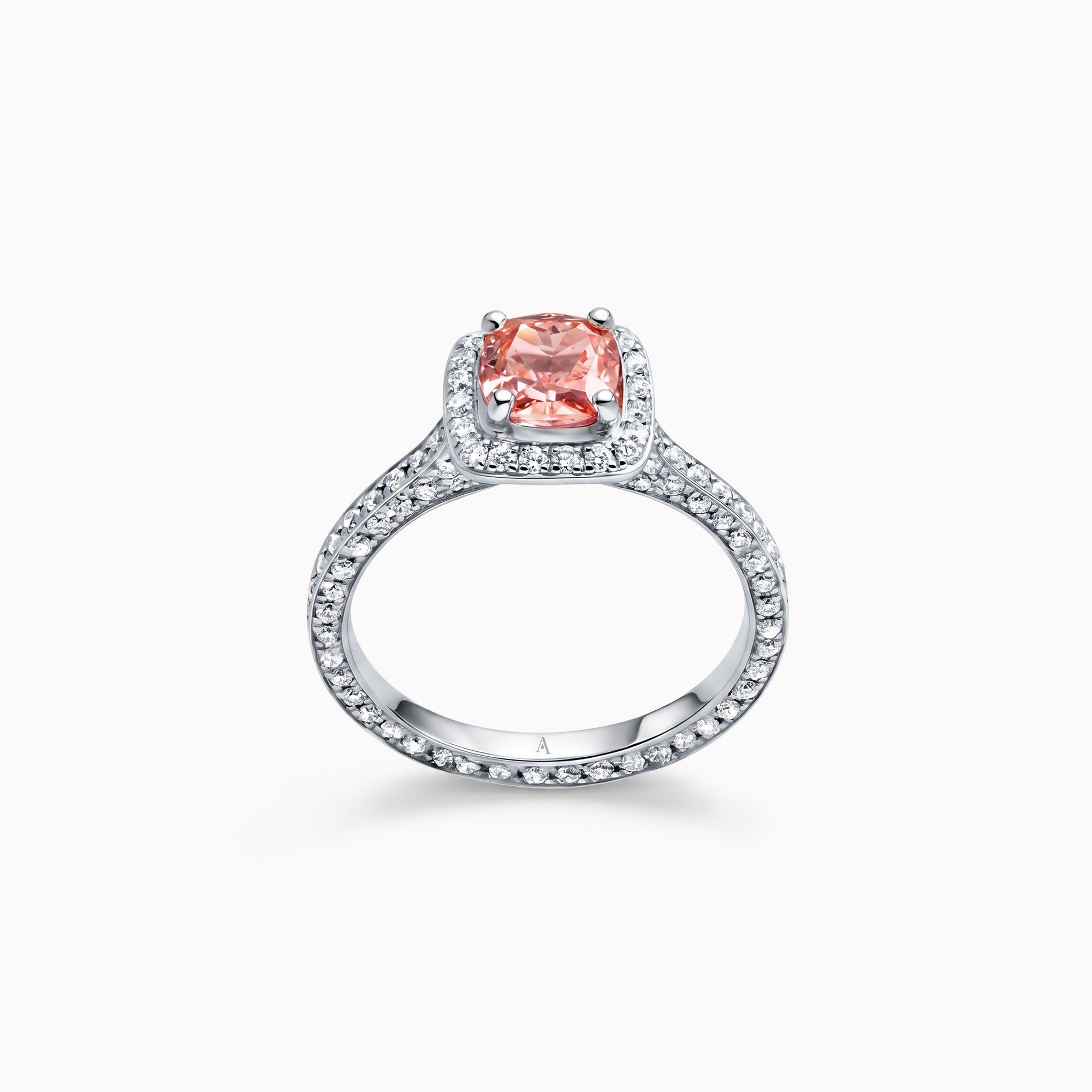 84 roses - 0.84 carat - Platinum 950