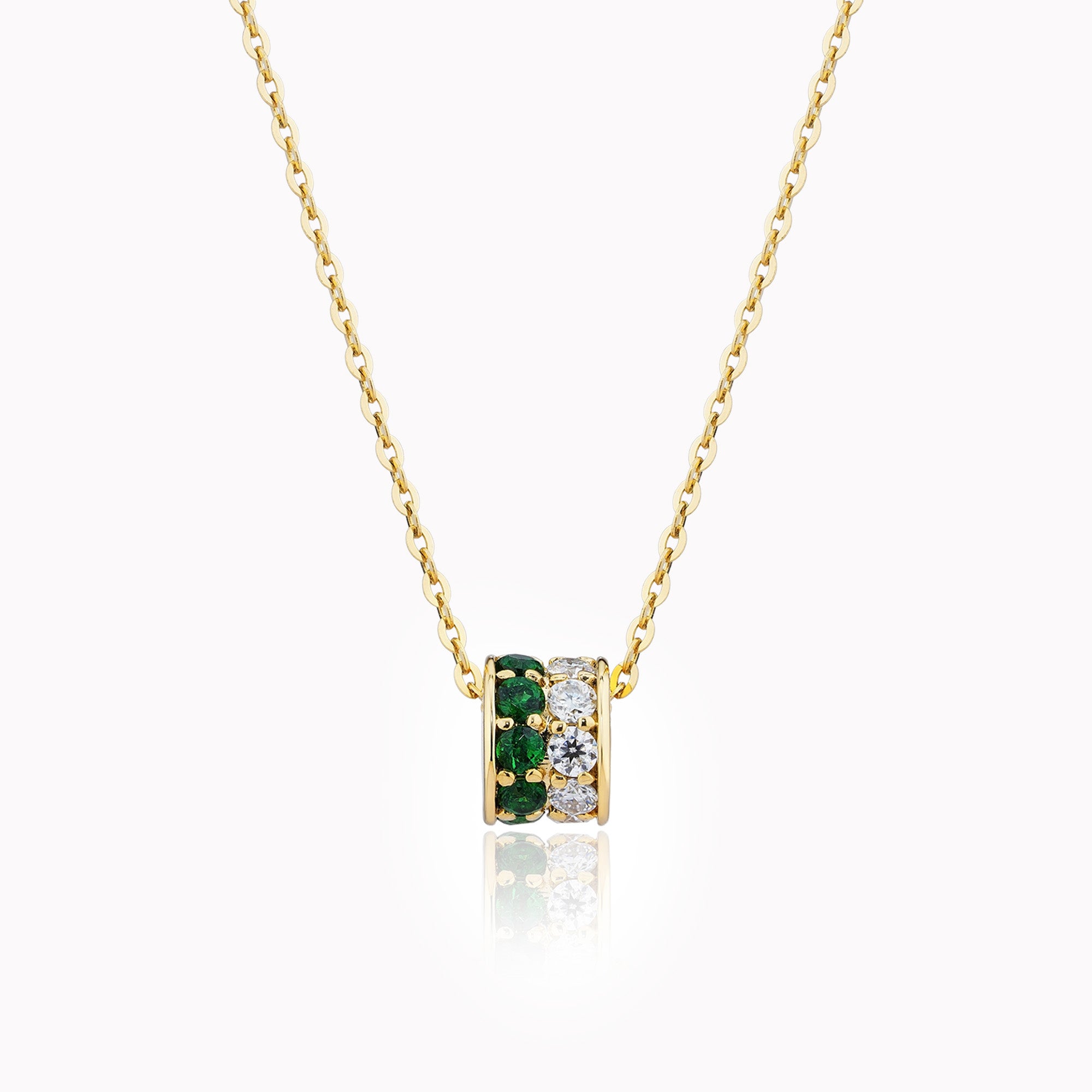 Collier Rainbow - or  jaune18k