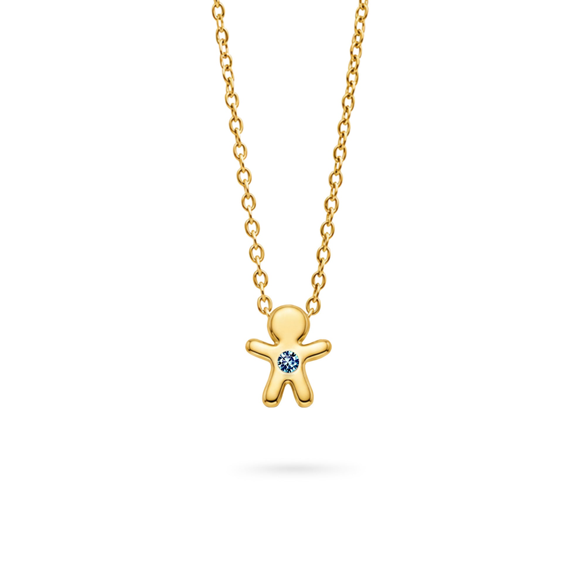The Fancy Little One – Blue Diamond | Gelbgold 18 K