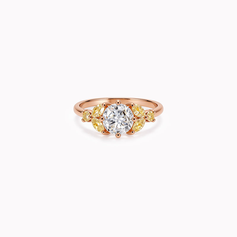 Little Bees Yellow – 1.00 ct – 18k red gold