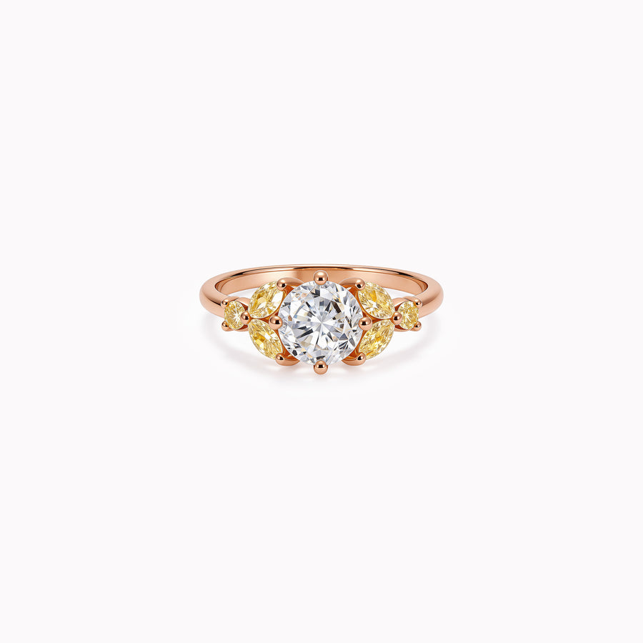 Little Bees Yellow – 1.00 ct – 18k red gold