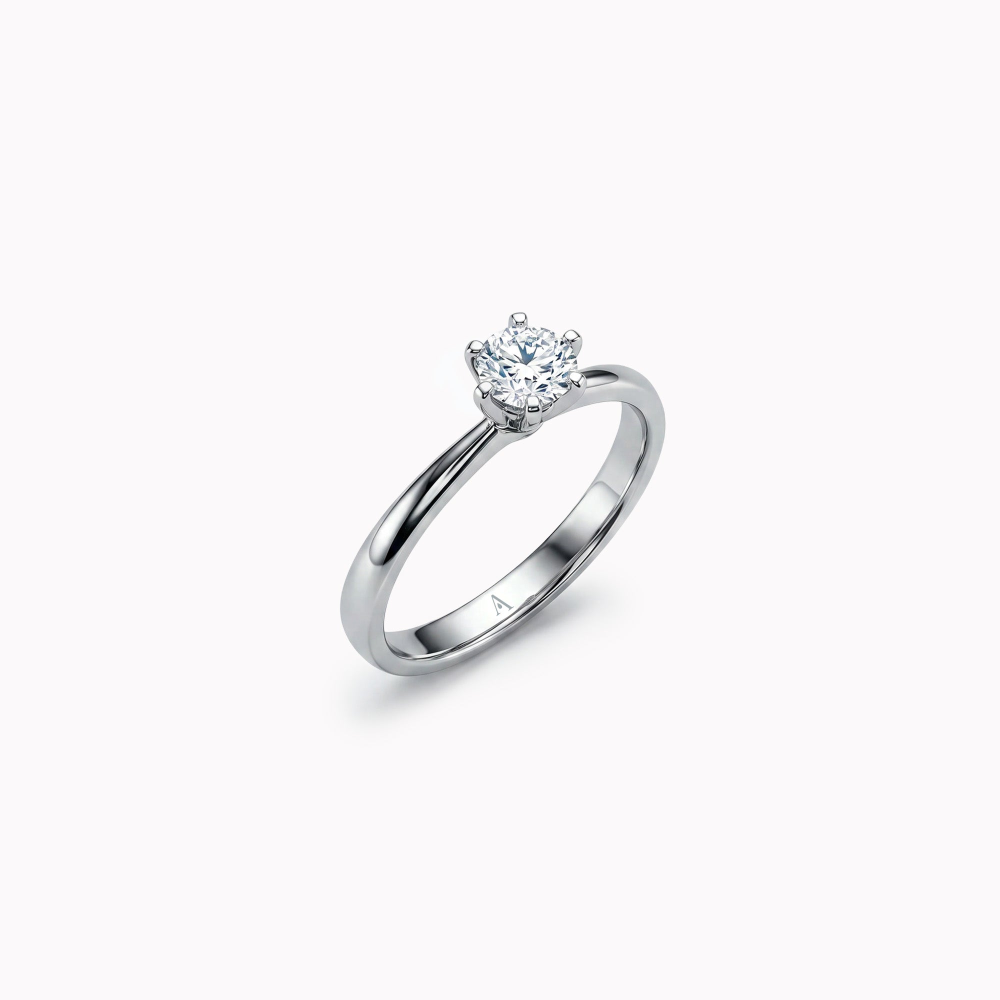 Sobriété Heureuse (L) - 0.50 Karat - Weissgold 18 K