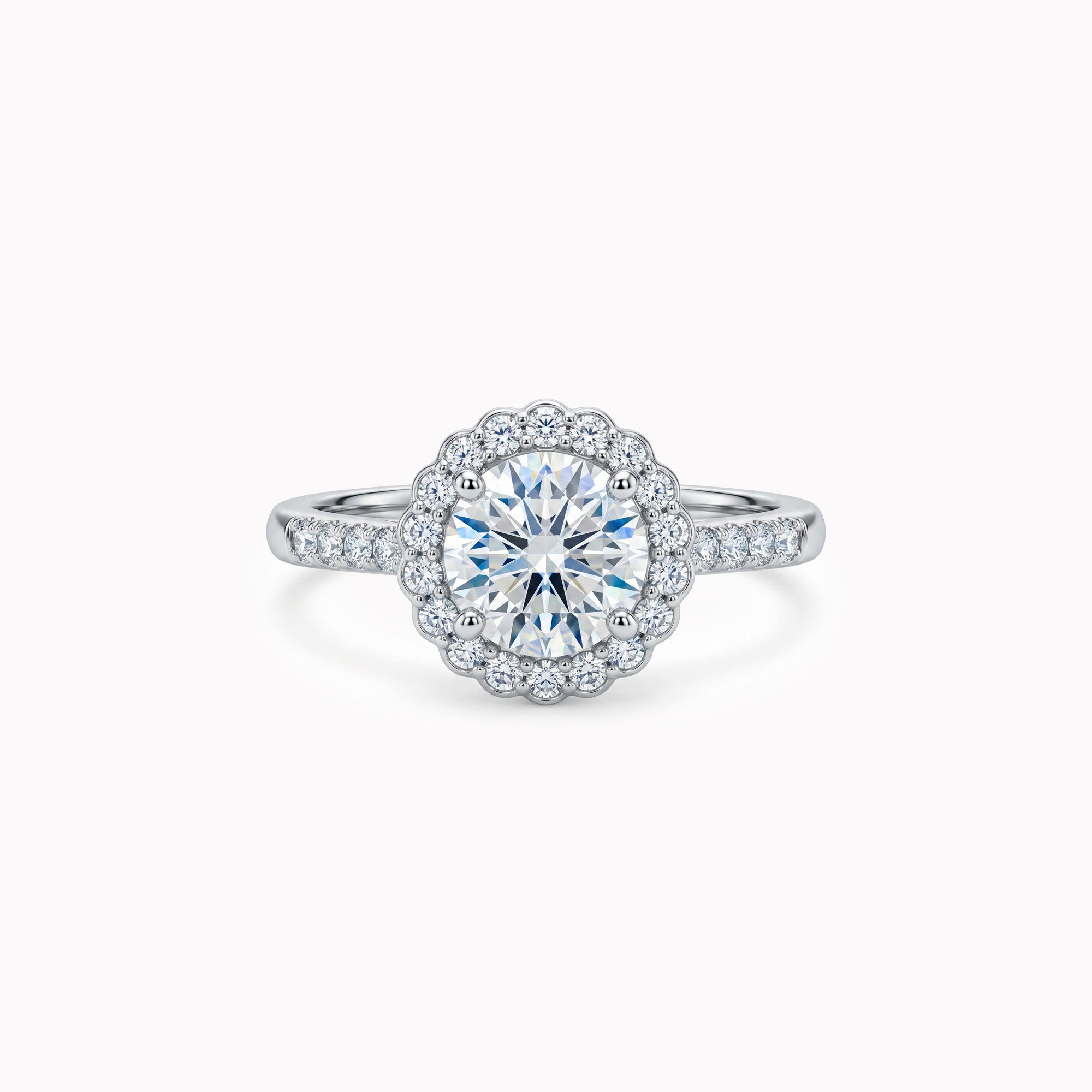 The Flowering Lady 0.75 carats - White Gold 18k