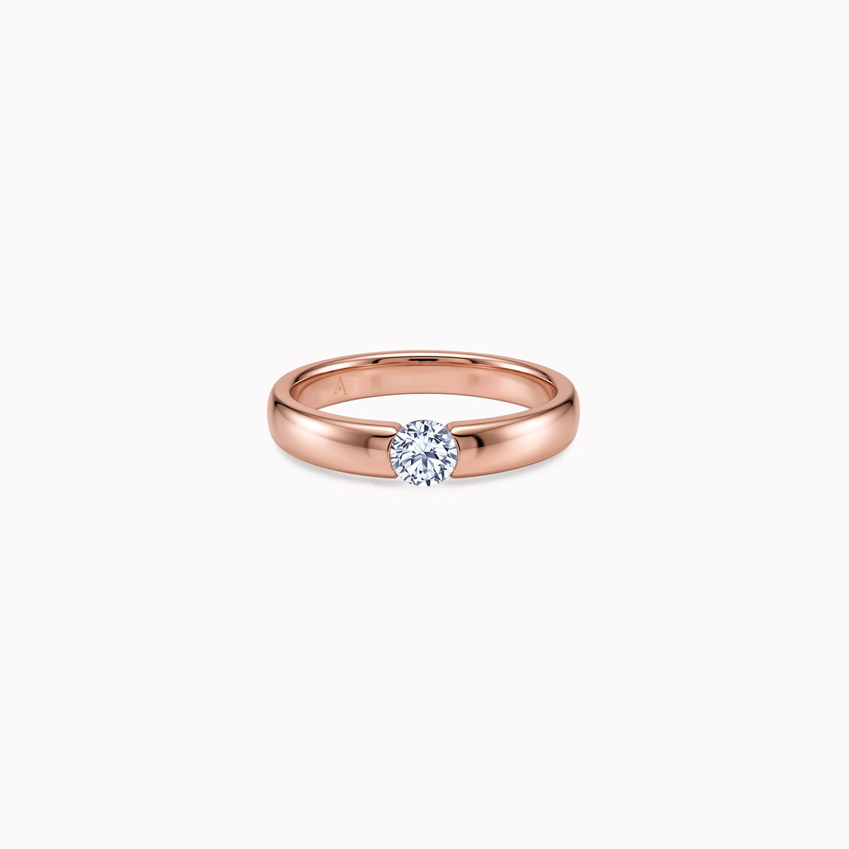 The Minimalist Lady – 0.30 ct – 18k red gold