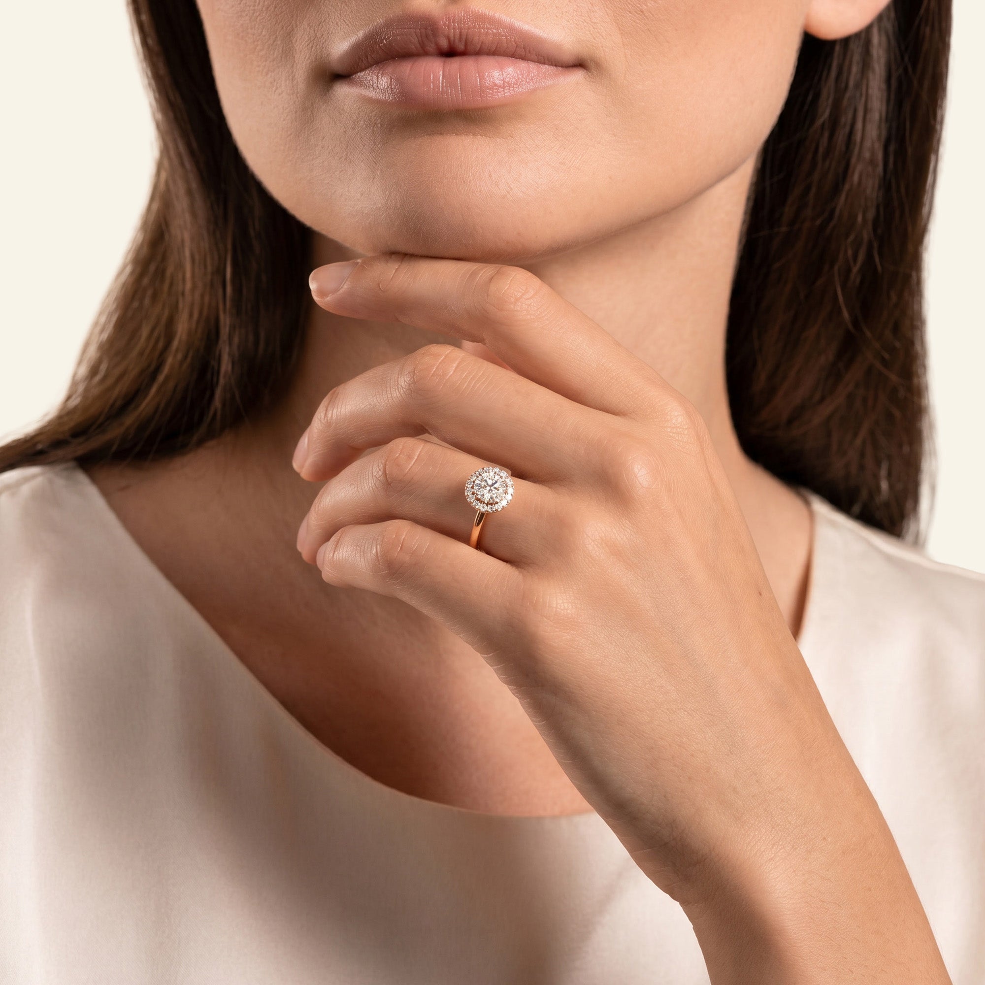 The Funkee Girl - 1.00 carat - Red Gold 18k