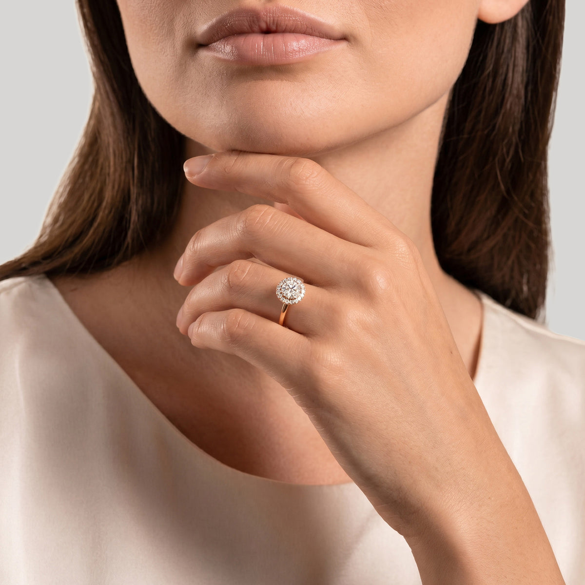 The Funkee Girl - 1.00 carat - or rouge 18k