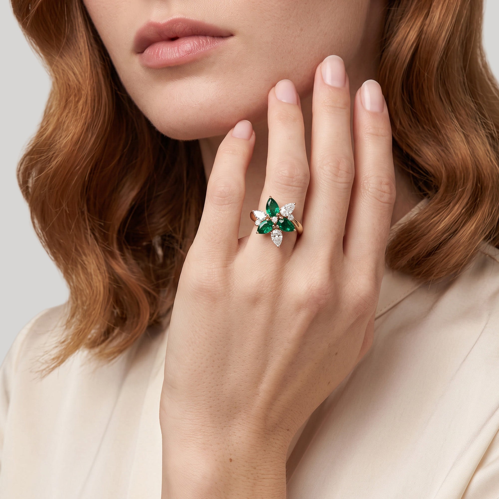 Rainforest Romance -  or Jaune 18k
