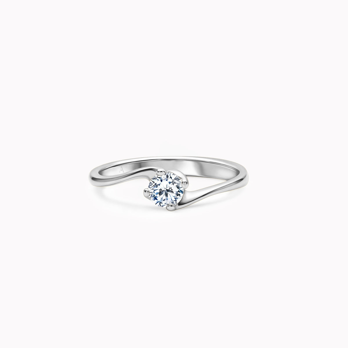 Twist and Shout 0.20 Karat - Weissgold 18 K