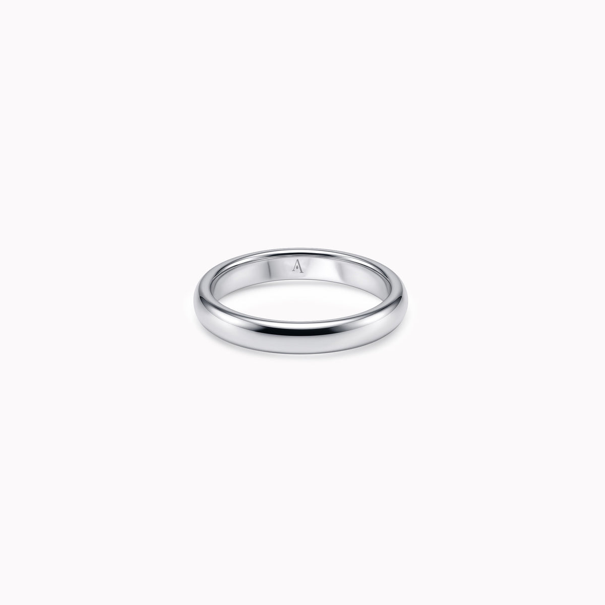 The Curvy 4.0 mm - Weissgold 18 K