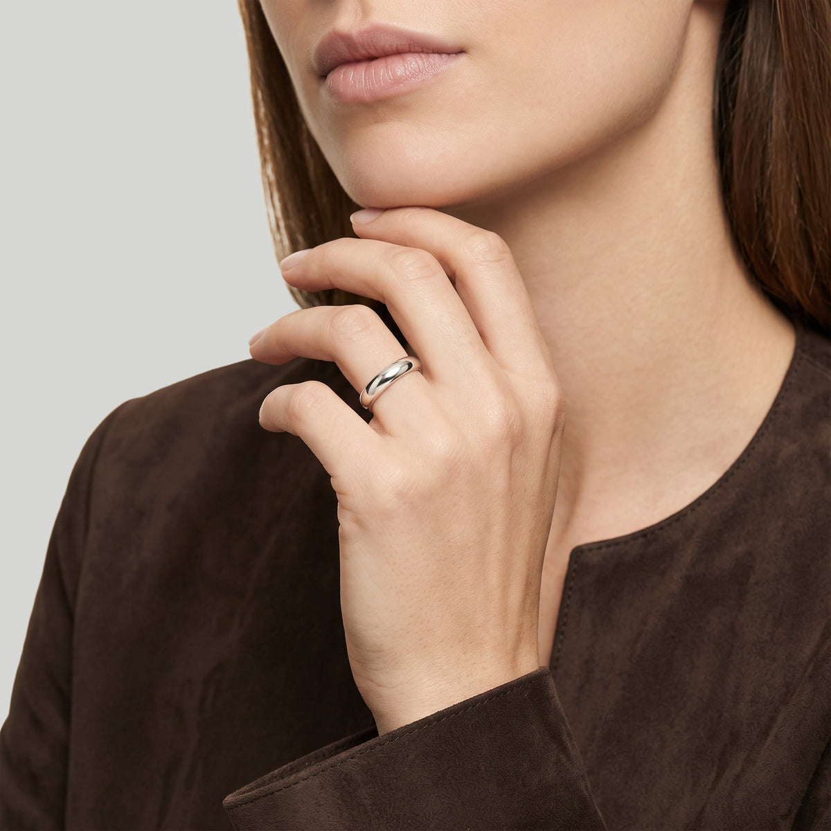 The Curvy 4.0 mm – platinum 950