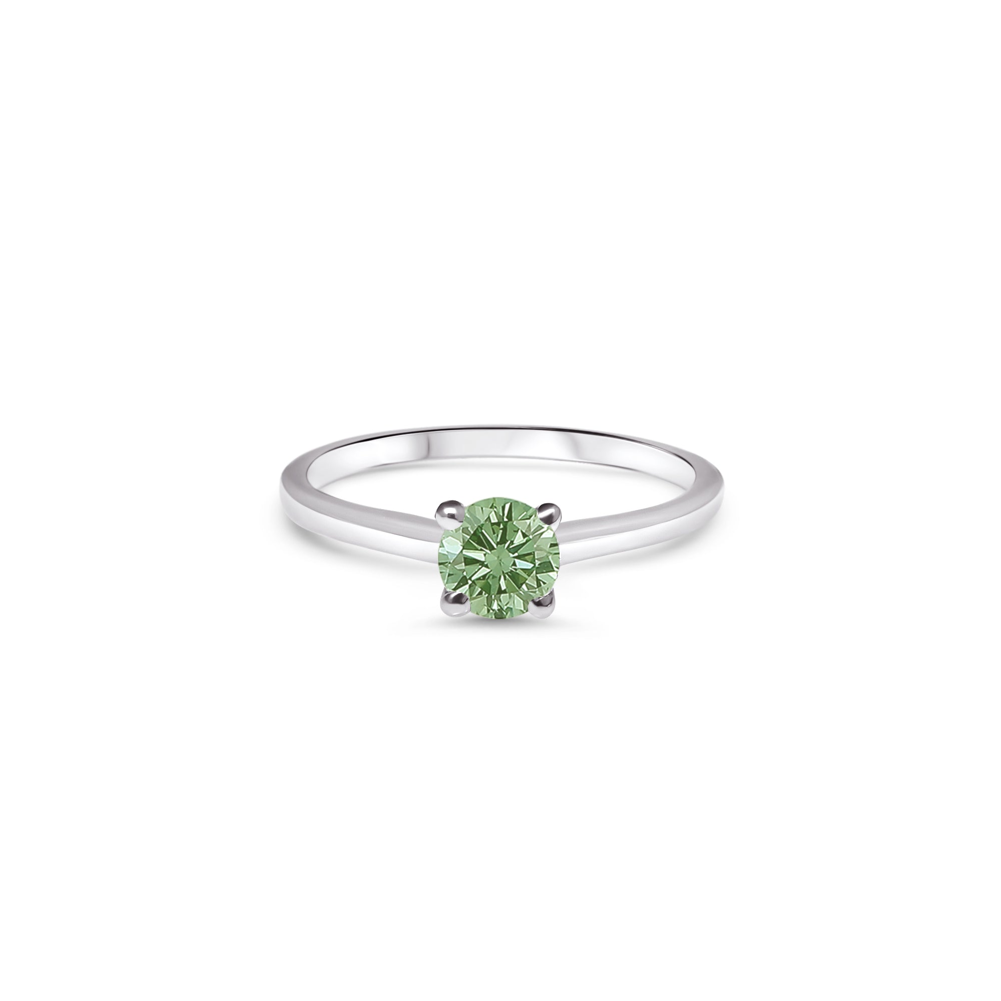 The V-Shape L Green 0.50 carats - or blanc 18k - AGUADEORO
