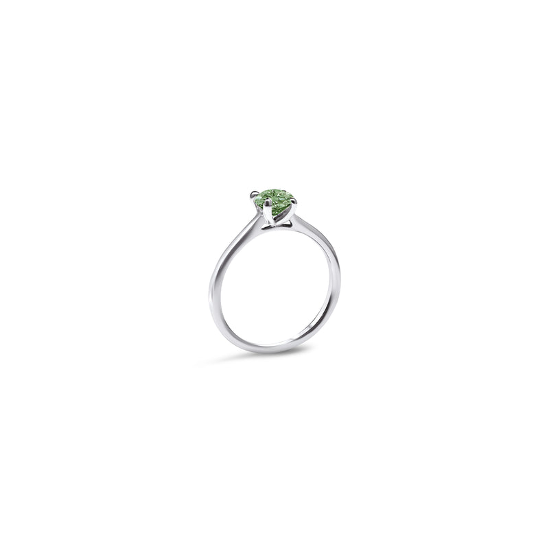 The V-Shape L Green 0.50 carats - or blanc 18k