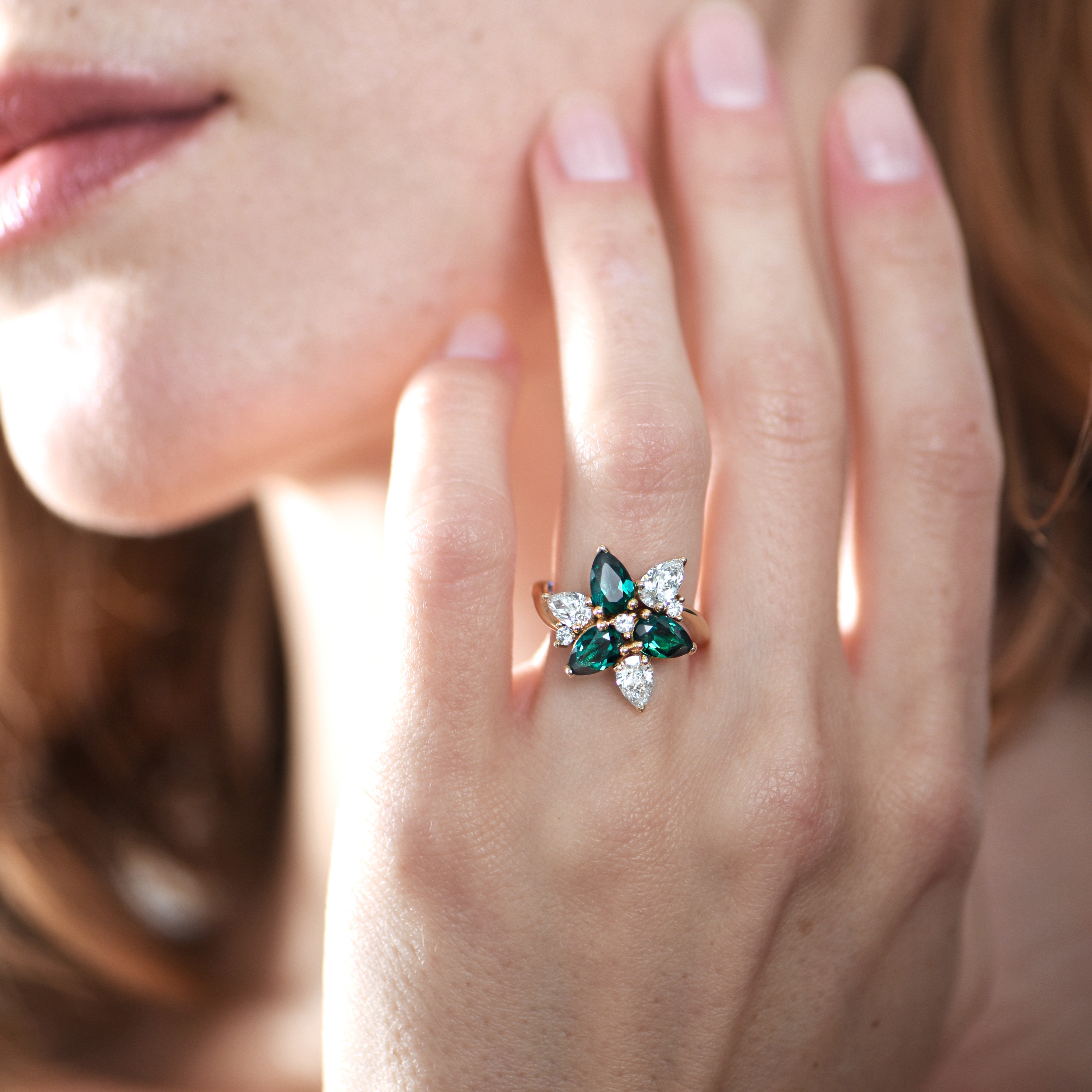 Rainforest Romance - Yellow Gold 18k