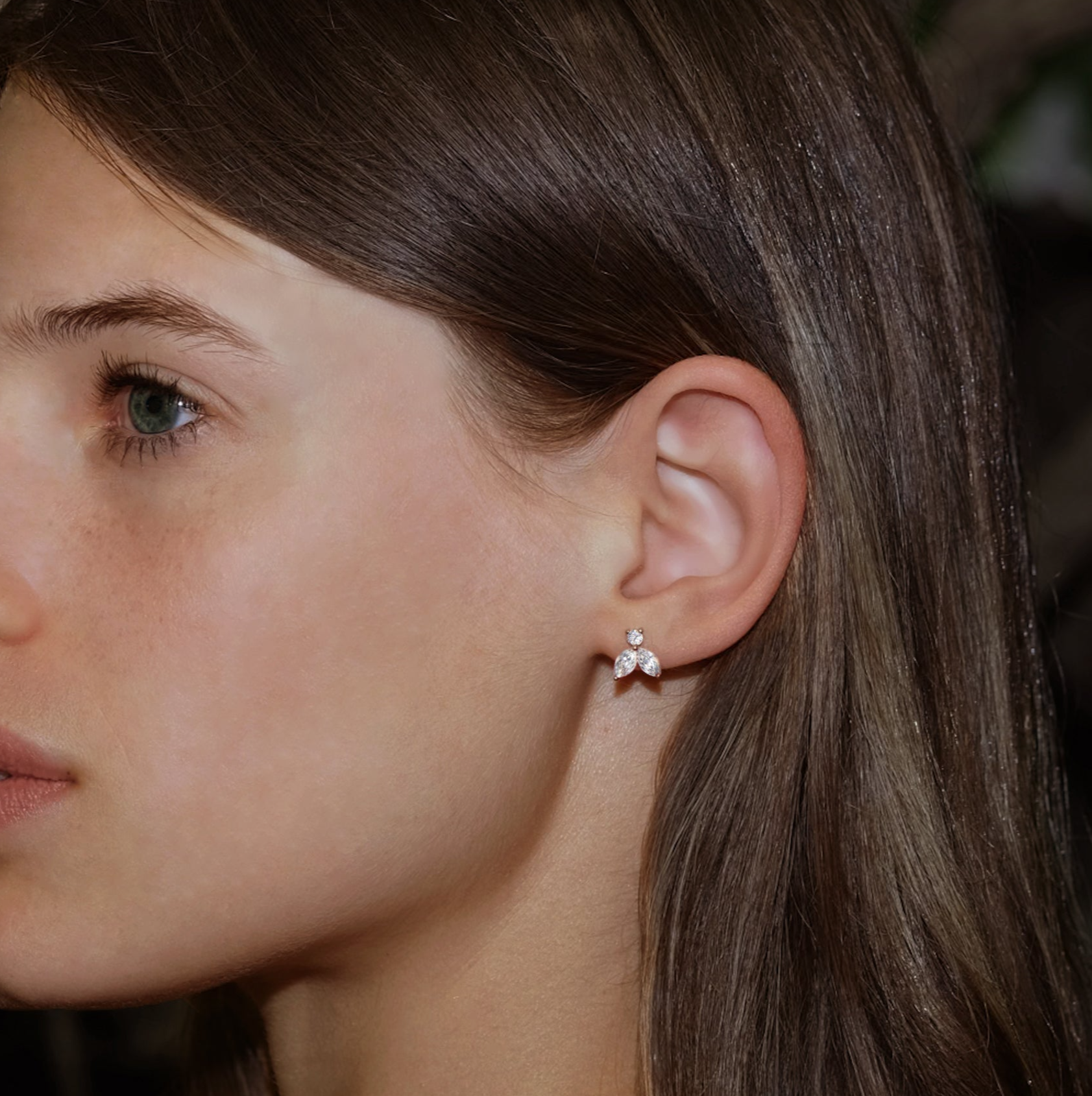 Boucles d'oreilles Little Bee 0.50 carats - or jaune 18k - AGUADEORO