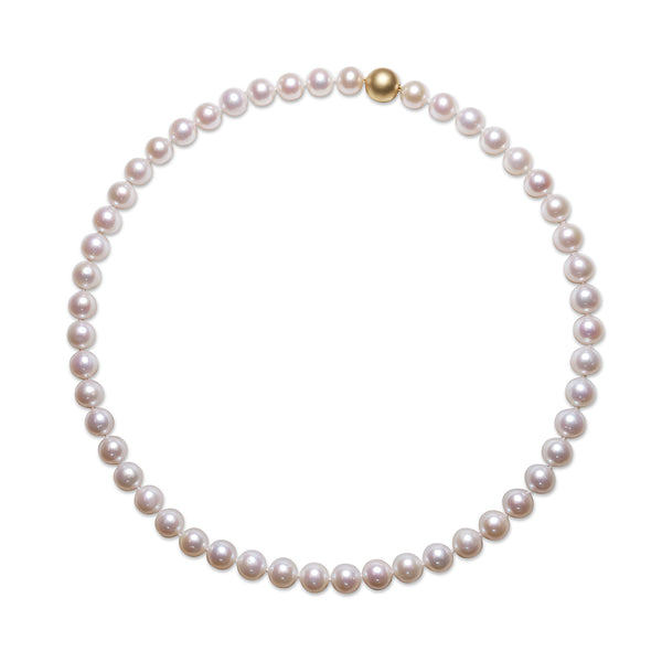 Freshwater pearl necklace.