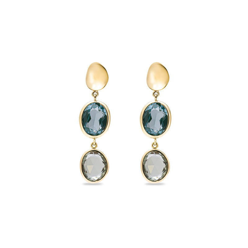 Boucles d'oreilles Océane - Yellow Gold 18k