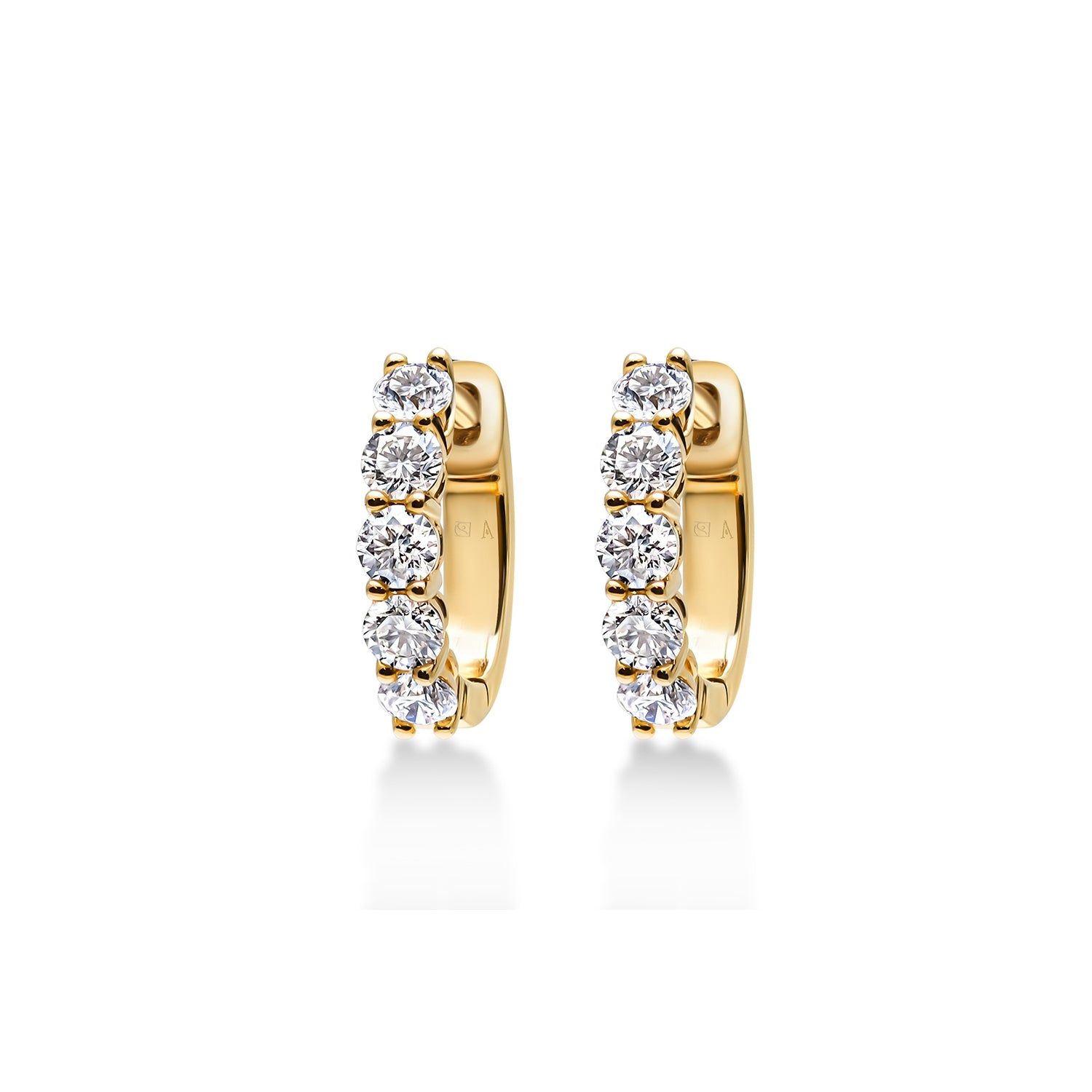 Ohrringe The Divine Halo - Gelbgold 18 K