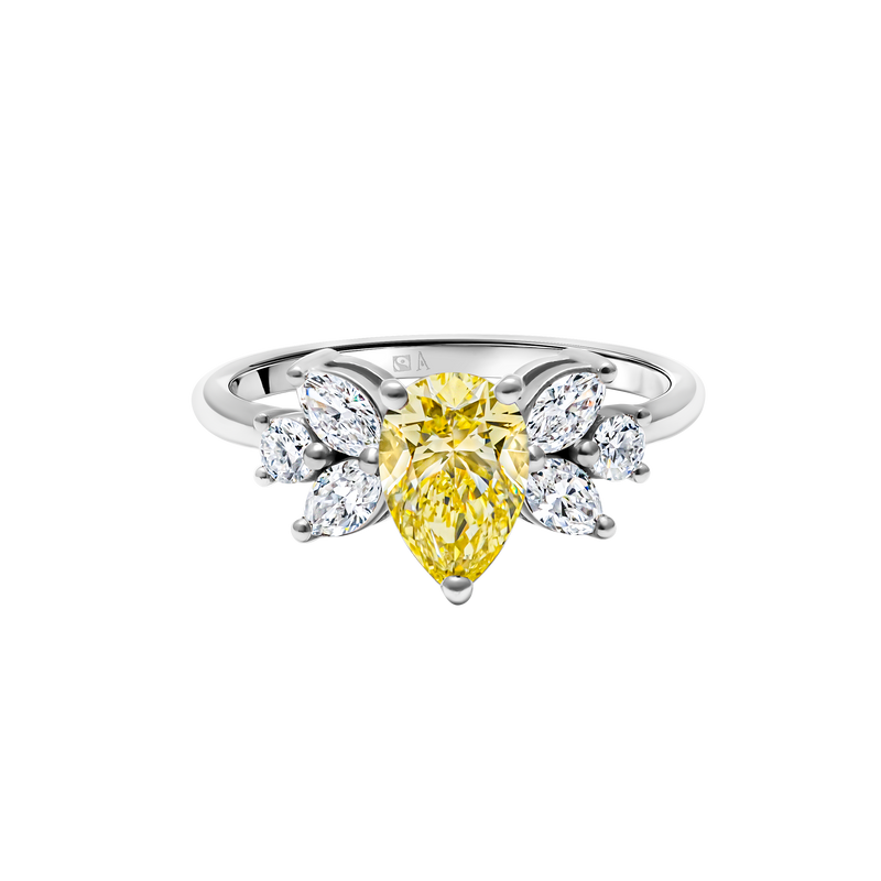 Three Little Birds 1.00 carats - white gold 18k 