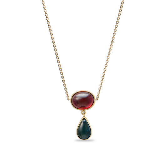 Collier Océane CH-581 - or rouge 18k – vue produit