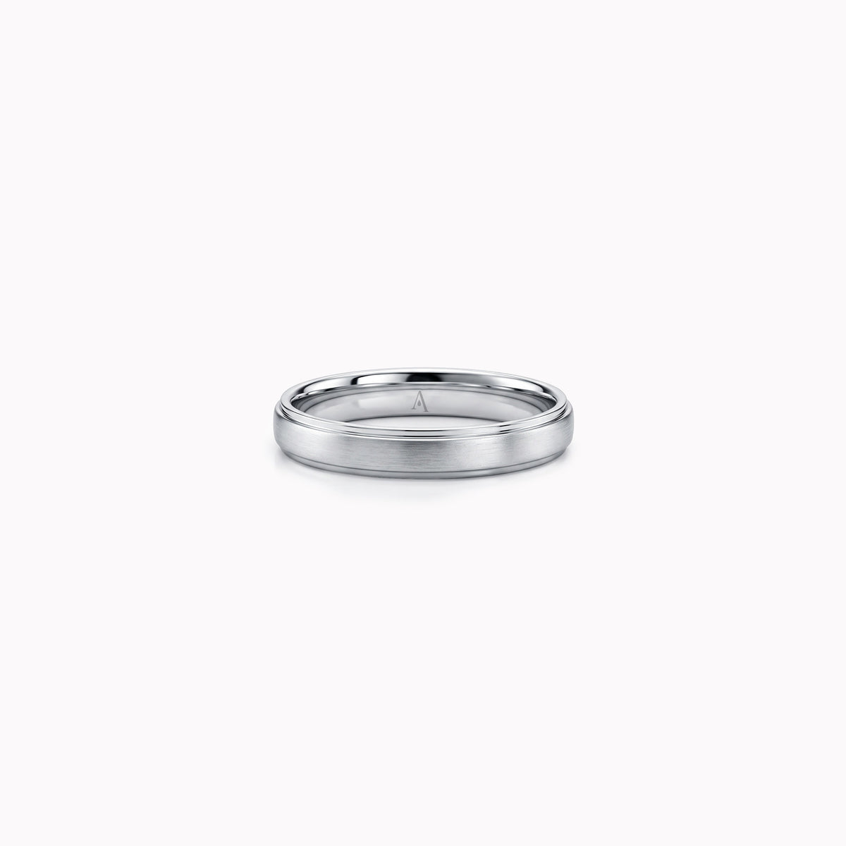 The Large Up and Down Band – Weissgold 18K