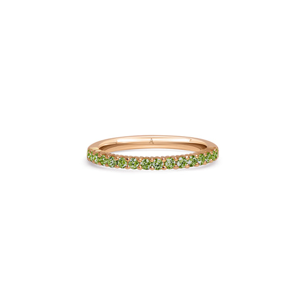 The Infinite Morning Glory Green - Red Gold 18k