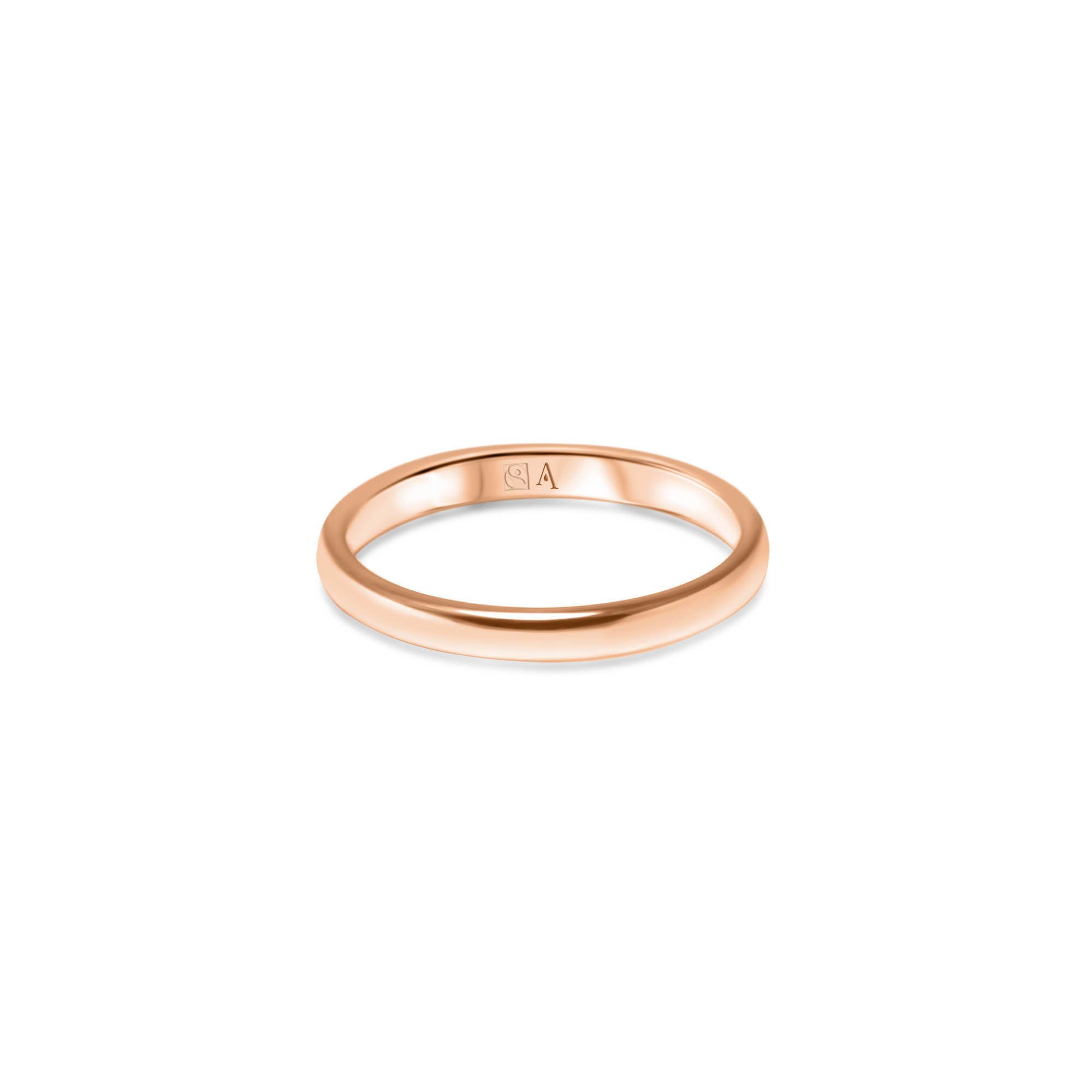 The Demycurvy 2.5 mm - or rouge 18k - AGUADEORO