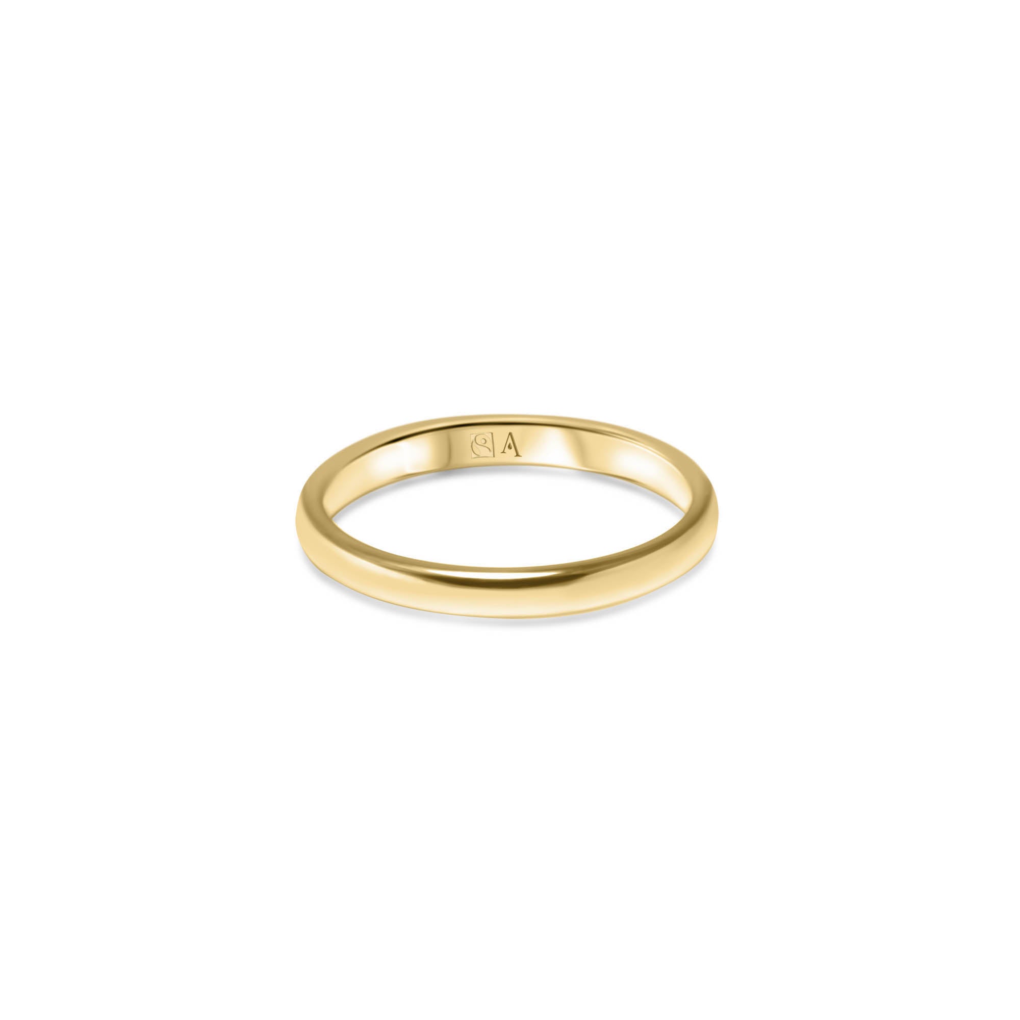 The Demycurvy 2.5 mm - or jaune 18k - AGUADEORO
