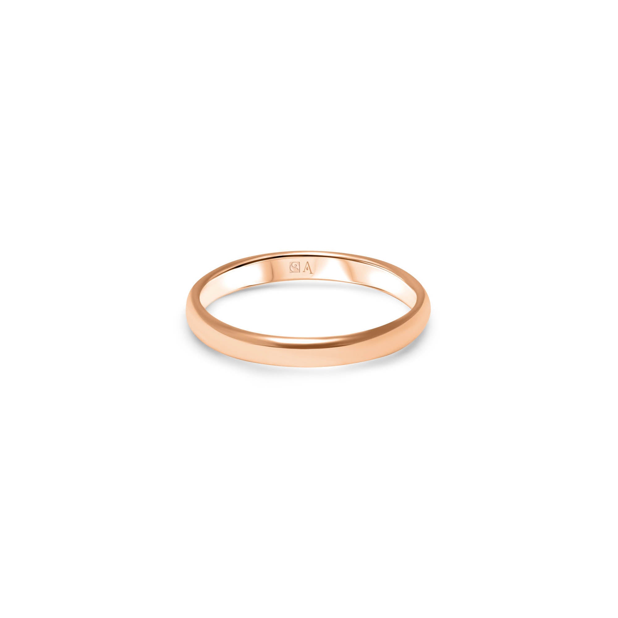 The Curvy 3.0 mm - or rouge 18k - AGUADEORO