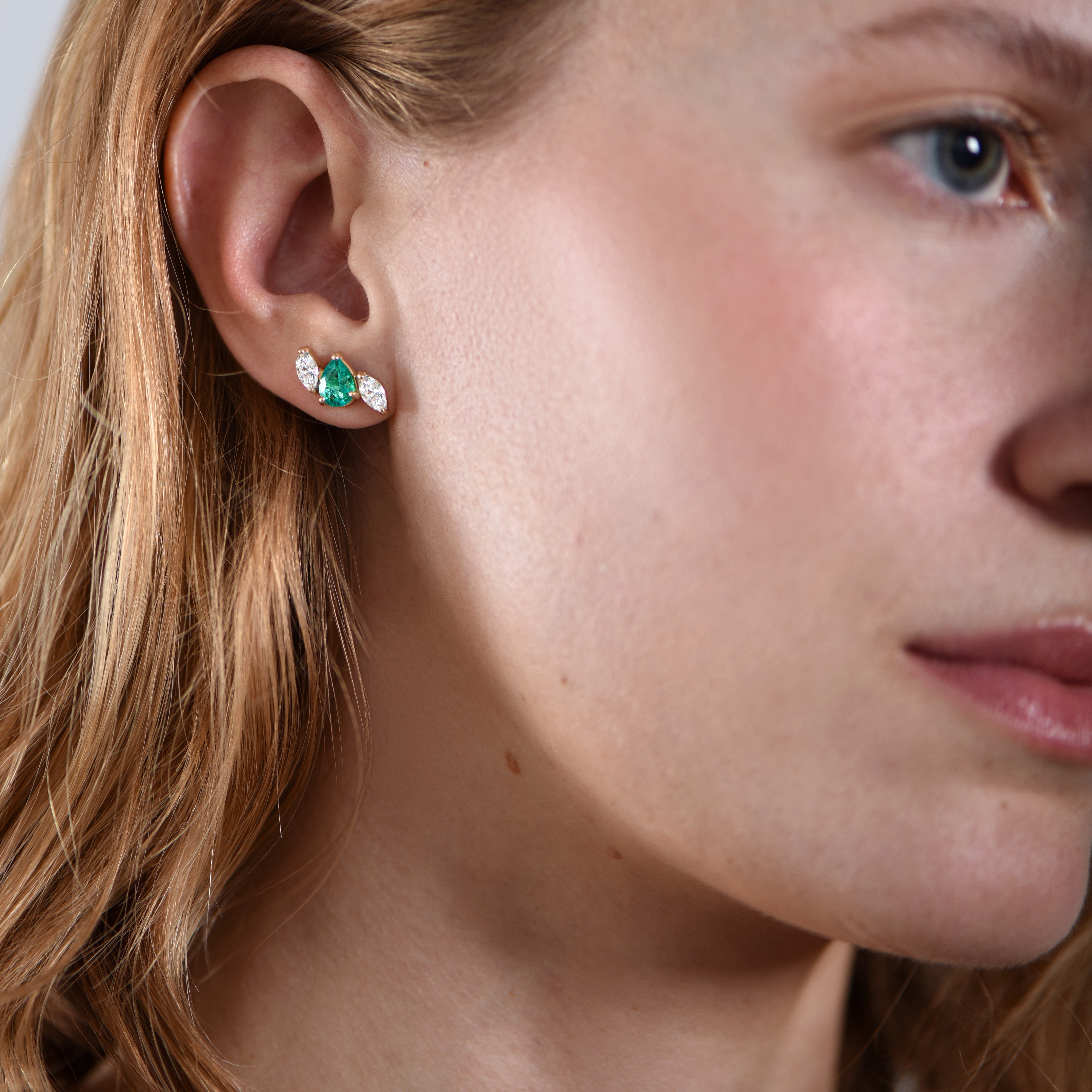 Boucles d'oreilles Wild Forest - Or Jaune 18k