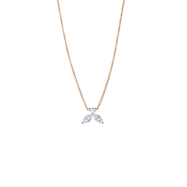 Halskette The Little Bee XS - Rotgold 18 K