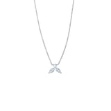 Collier The Little Bee XS - or blanc 18k