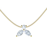 Collier The Little Bee M - or jaune 18k