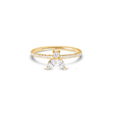 The Fancy Little Bee  0.39 carats - Yellow Gold 18k