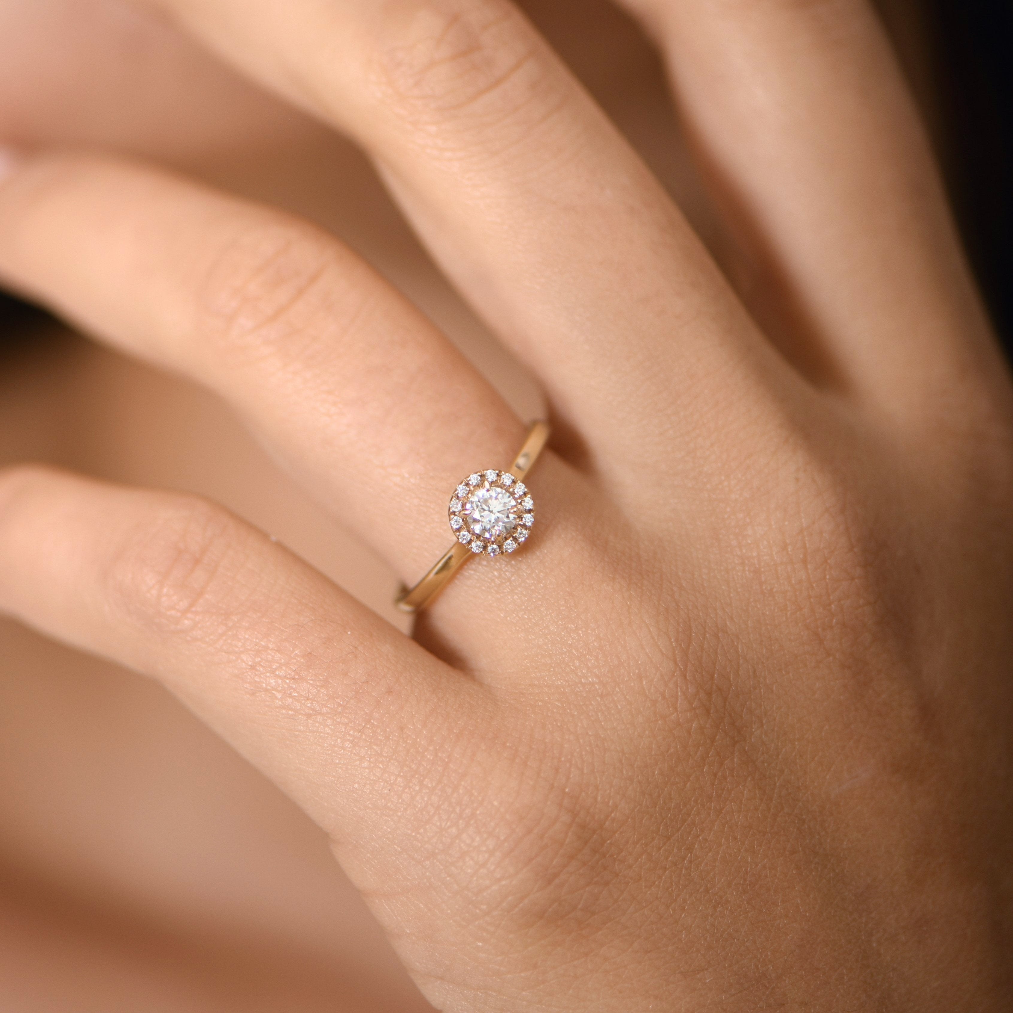 The Little Funkee Girl 0.20 carats - or jaune 18k - AGUADEORO