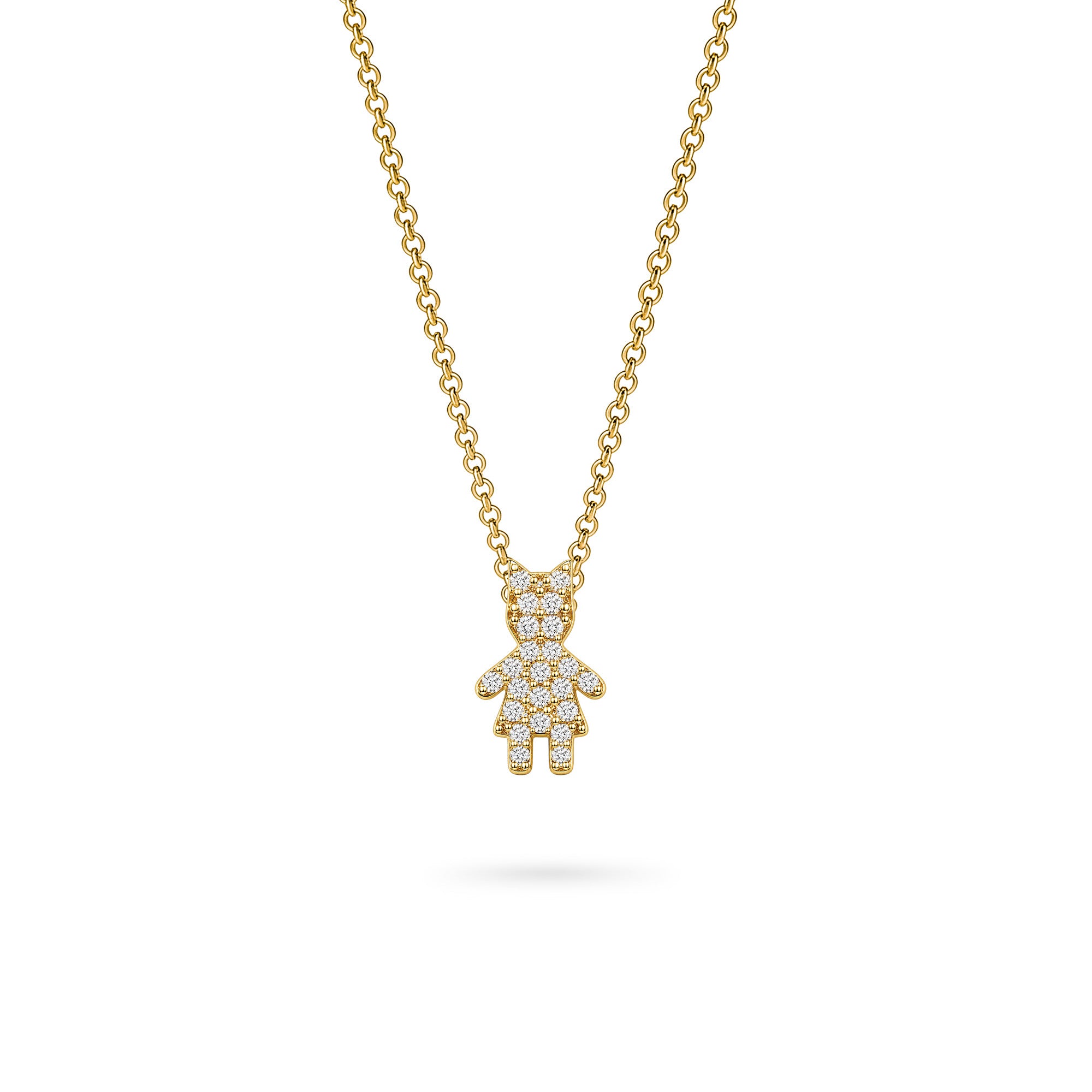 Necklace L'Enfant Etoilé M - Yellow Gold 18k